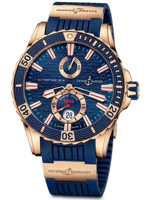 Ulysse Nardin Marine Diver Replica Watch Price 266-10-3/93